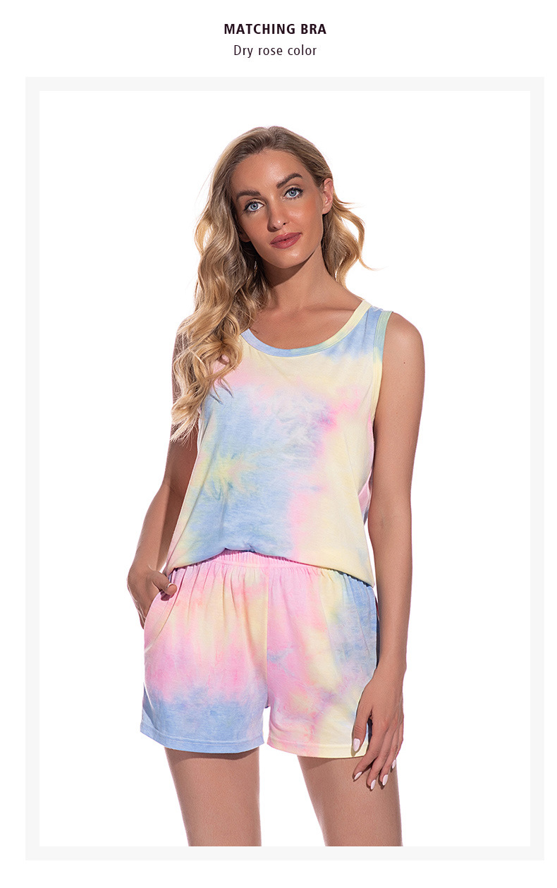 Title 11, Color Tie-dyed Modal Cotton Pajamas Women