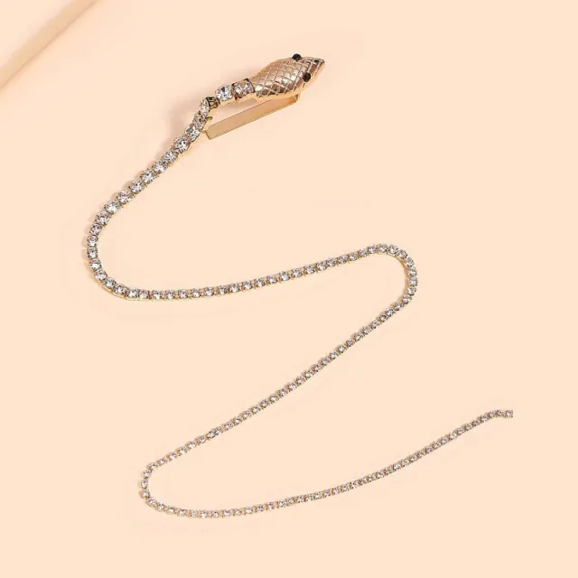 Braided Chain Hair Accessories Serpentine Accessories Snake Gold F072720 - Shop at LoveMi