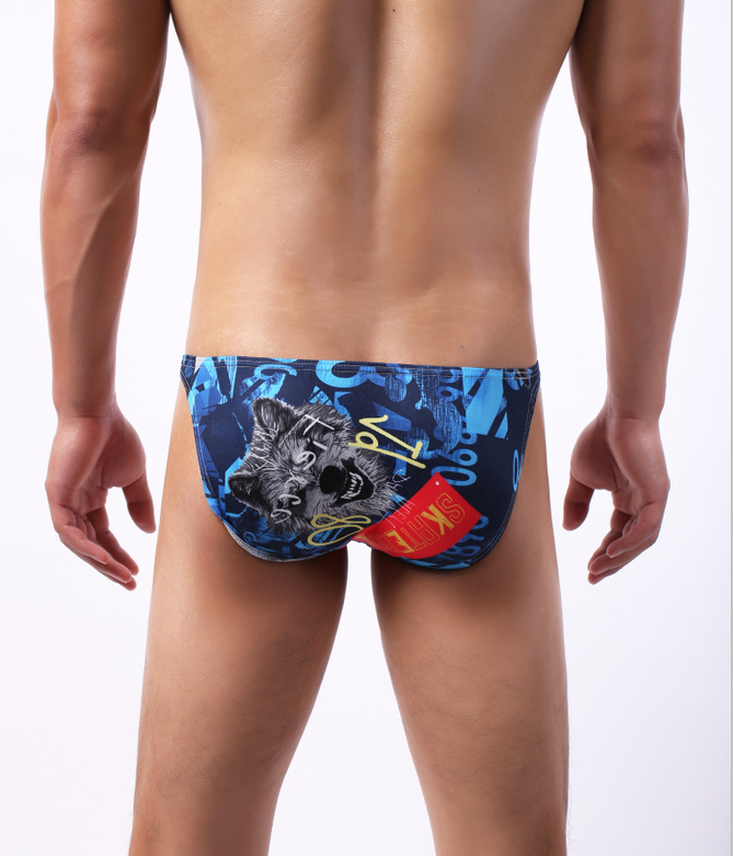 Title 12, New Printed Mens Briefs Low Waist Sweat Absorb...