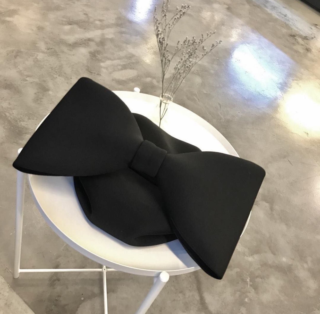 Retro Cute Bow Space Cotton Handbag For Women