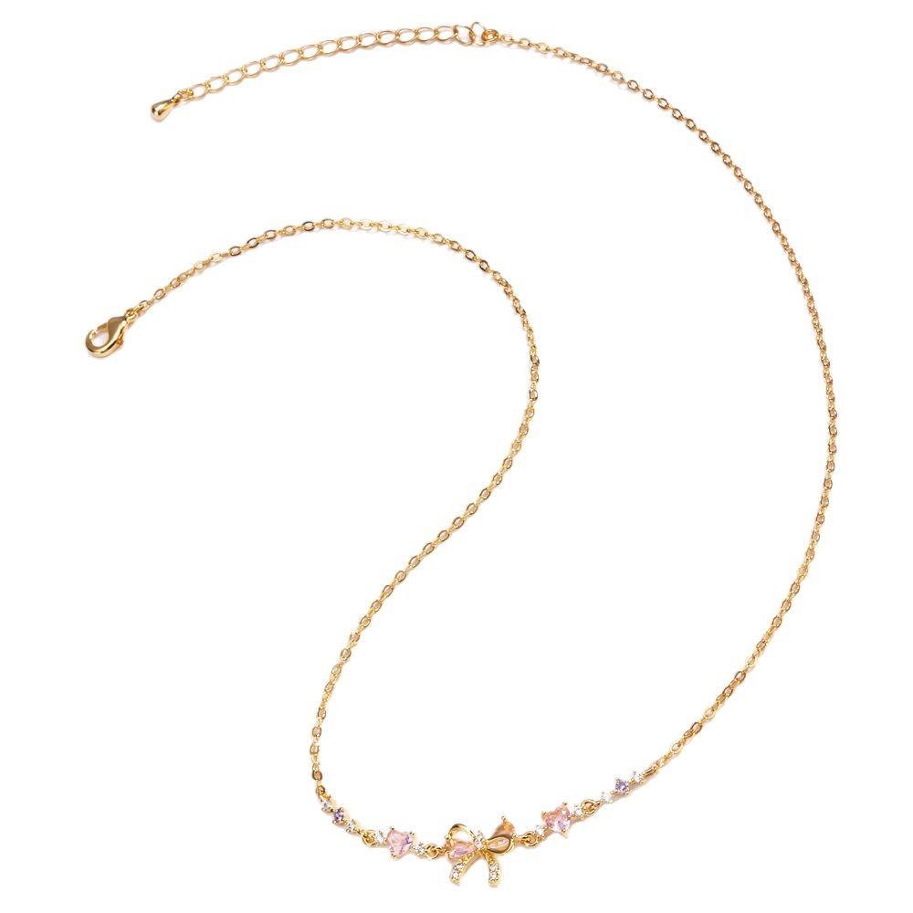 Women's Simple Fashion Personality Bow Necklace