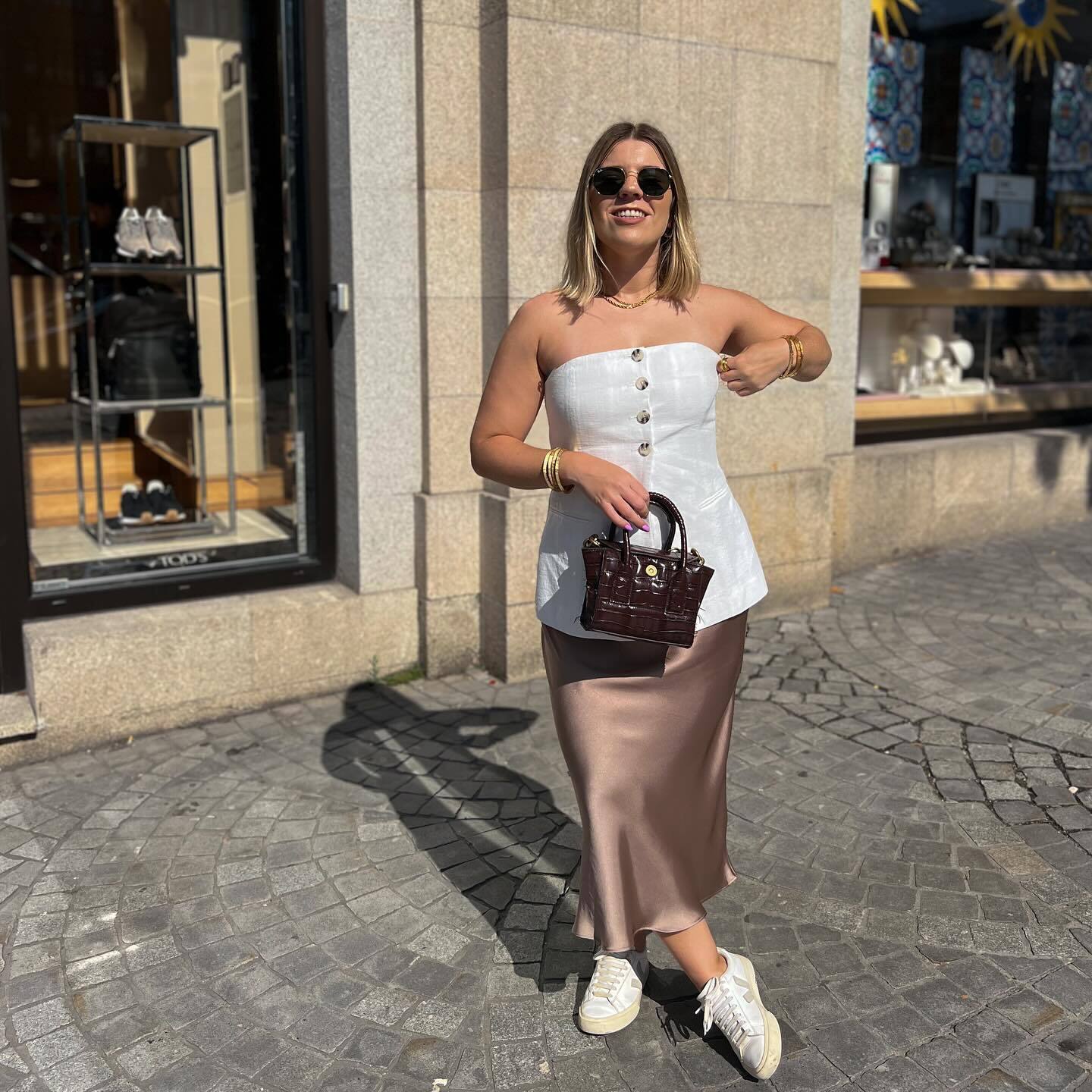 Fashion Women's Wear Tube Top Pocket Top