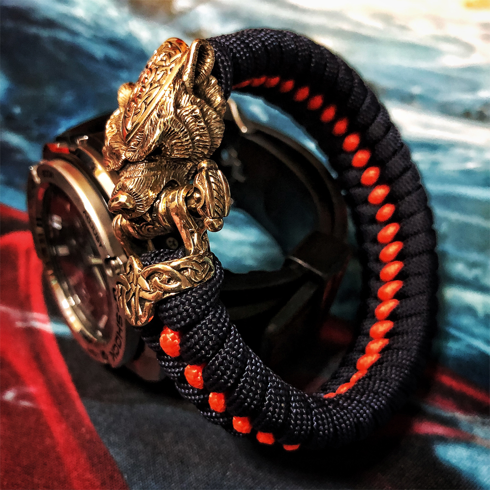 Title 2, Nueva Pulsera Trenzada Paracord Estilo Damasco