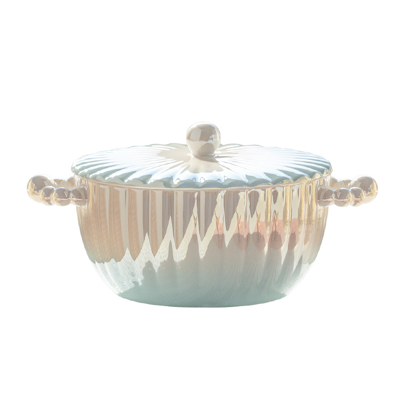 Household Large Ceramic Soup Bowl