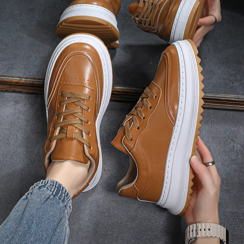 Trendy Breathable Lace-up Sporty-casual Shoes
