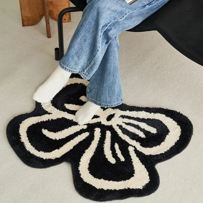 Thickened Cold-proof Floor Mats in Bow-shaped and Irregularly Shaped