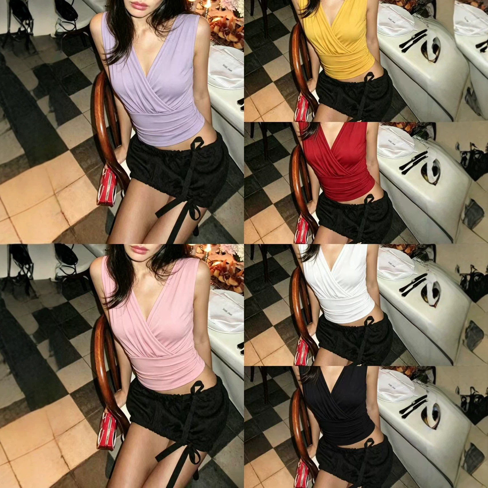 Spicy Girl Slim-Fit Base Outerwear Vest For Women