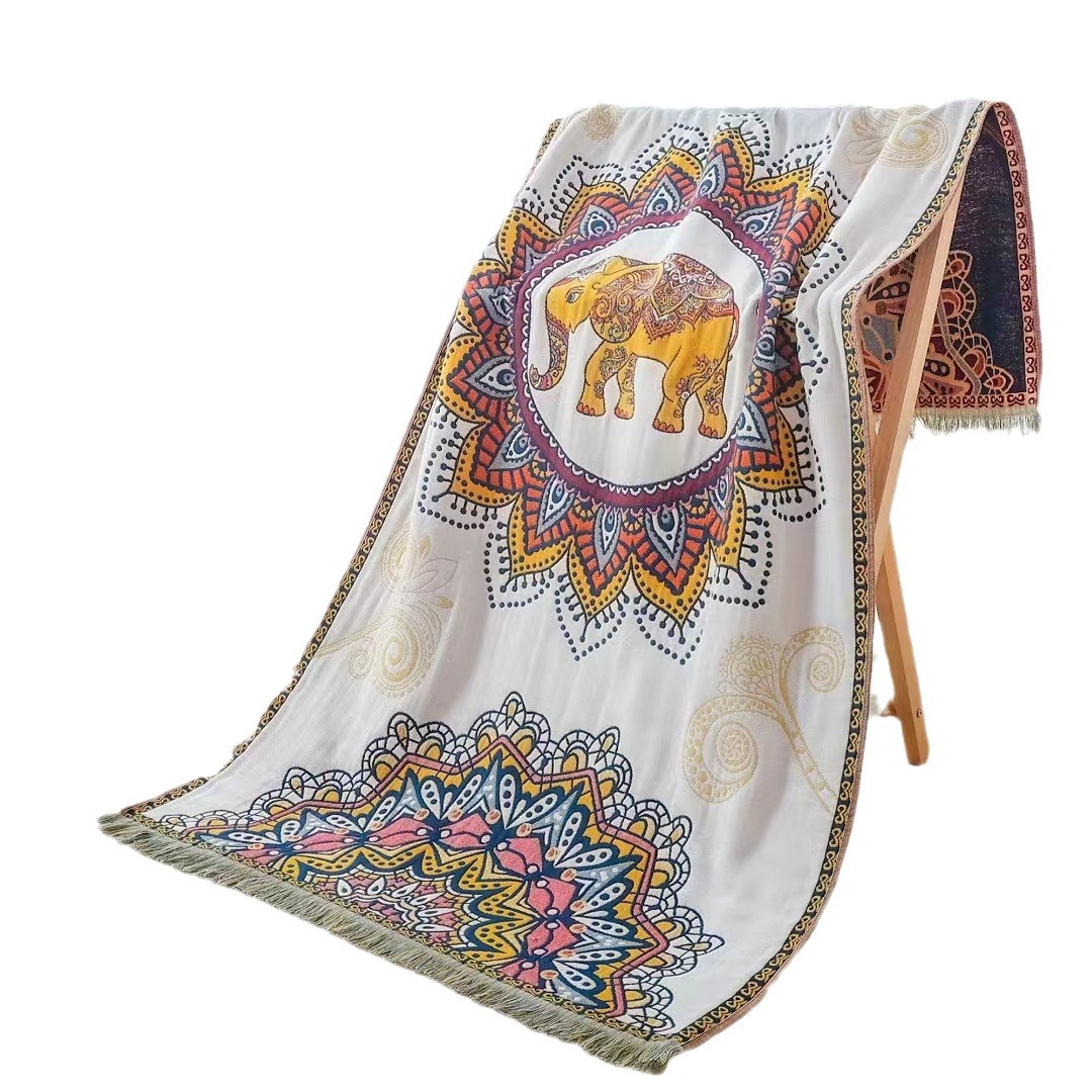 New Multi-layer Gauze Cotton Bath Towel