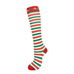 Compression Stockings Christmas Sports High Elastic Breathability - Picture Style 3 - View 1