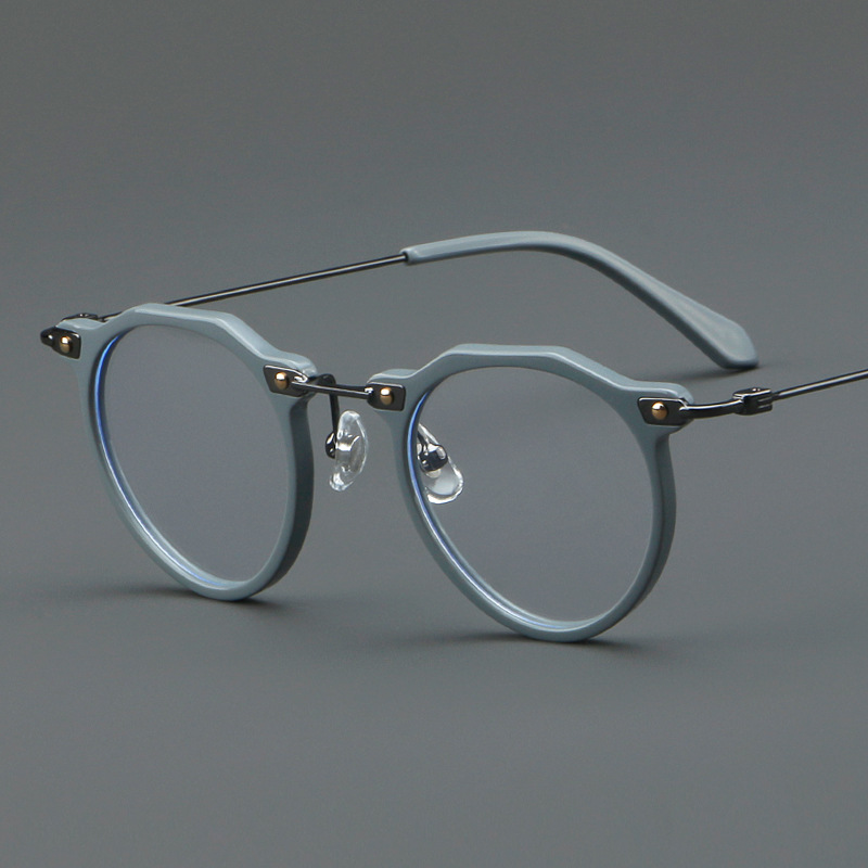 New Glasses 5812 Retro Glasses Rim Metal Optical Glasses