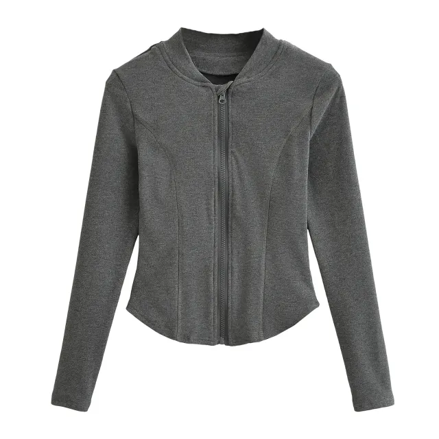 Women's Long sleeved Bottoming Shirt For Winter Dark Gray - Shop at LoveMi