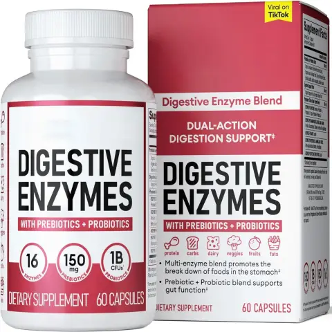 Digestive Enzymes with Prebiotics & Probiotics