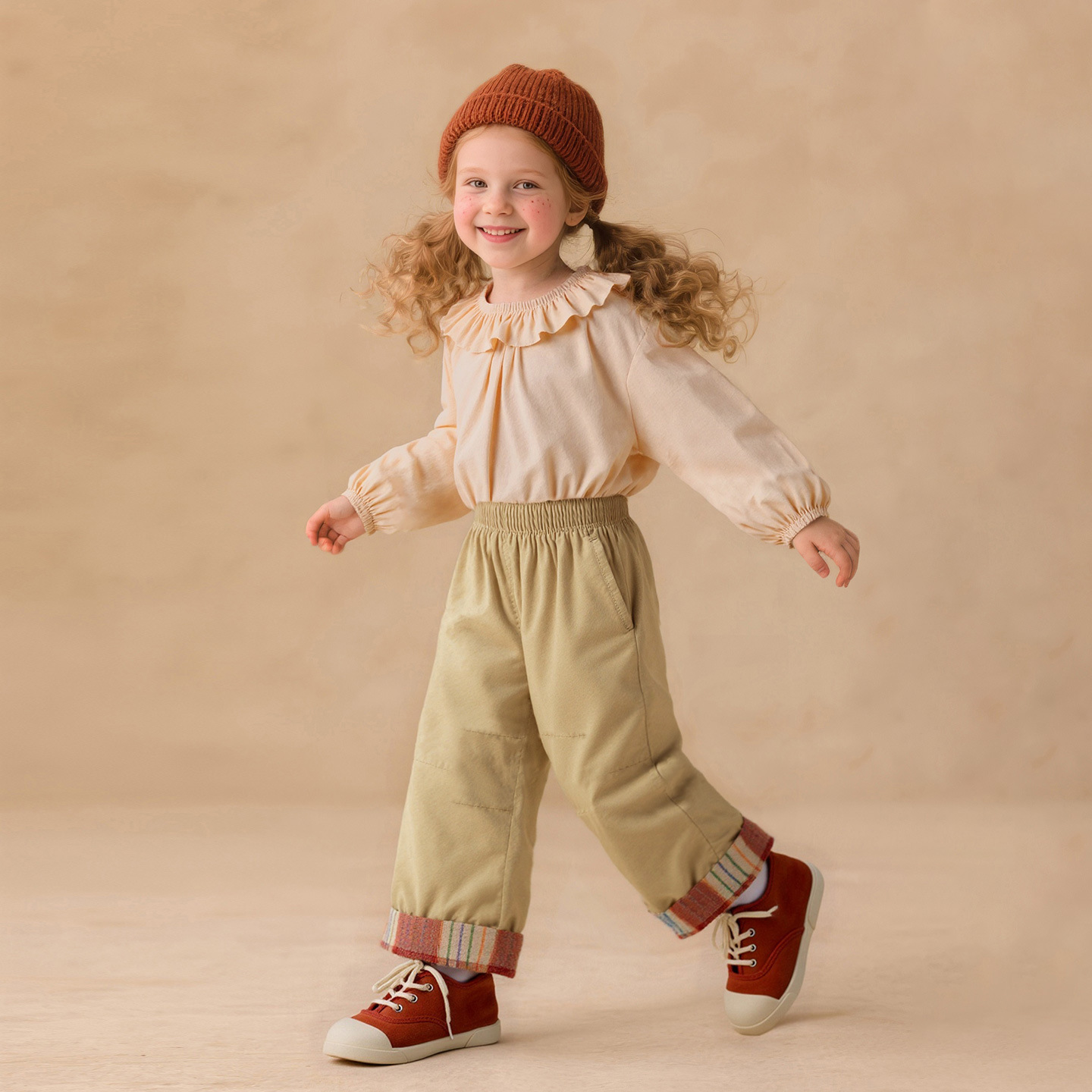 Comfortable Loose-fitting Straight-leg Versatile Korean-style Trousers