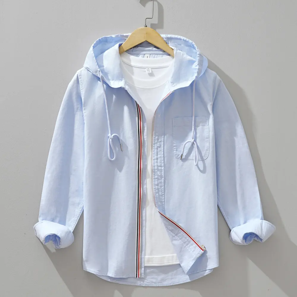 Men's Fashion Handsome Long Sleeve Shirt Coat