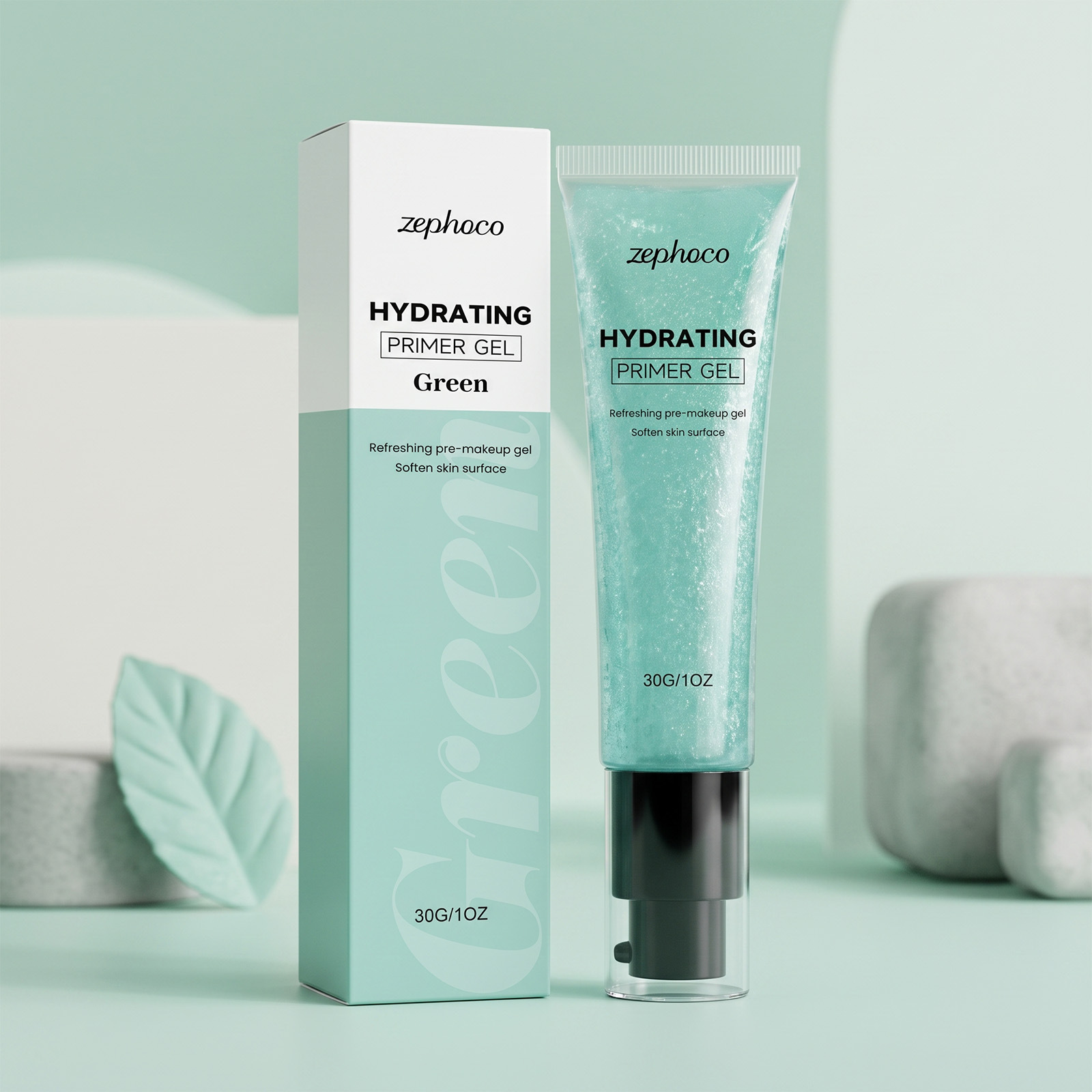 Pre-makeup Hydrating Gel With A Lightweight Water-like Texture That Ensures A Smooth Seamless Base
