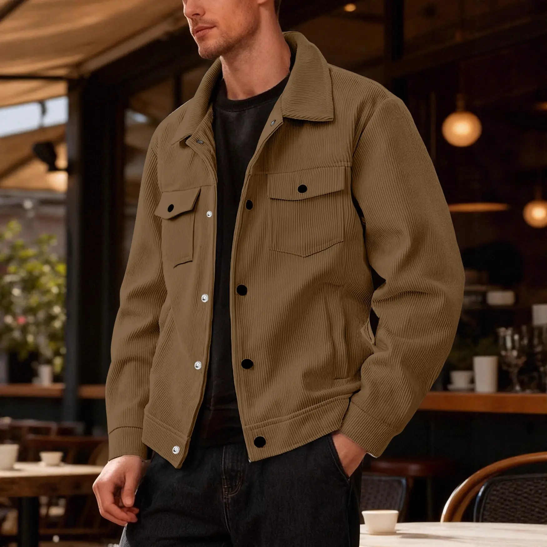 Mens Sporty Casual Jacket
