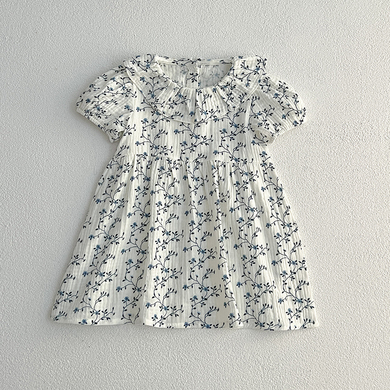 Blue Flower Dress