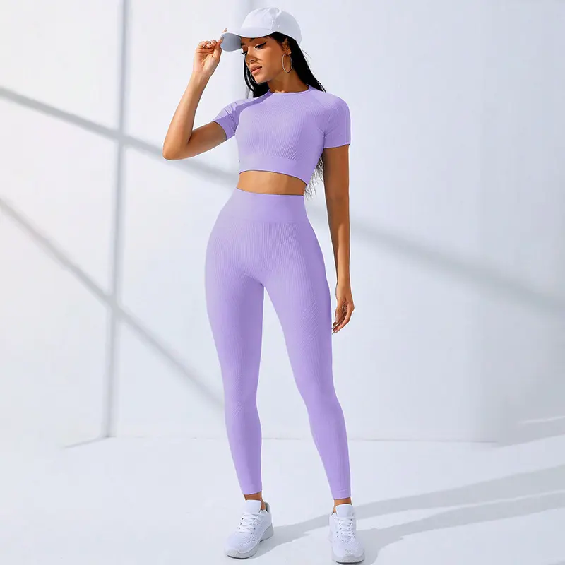 Yoga Clothes Suit Sports High Waist Workout