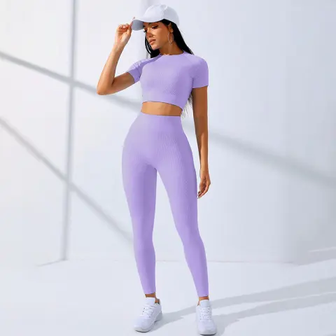 Yoga Clothes Suit Sports High Waist Workout