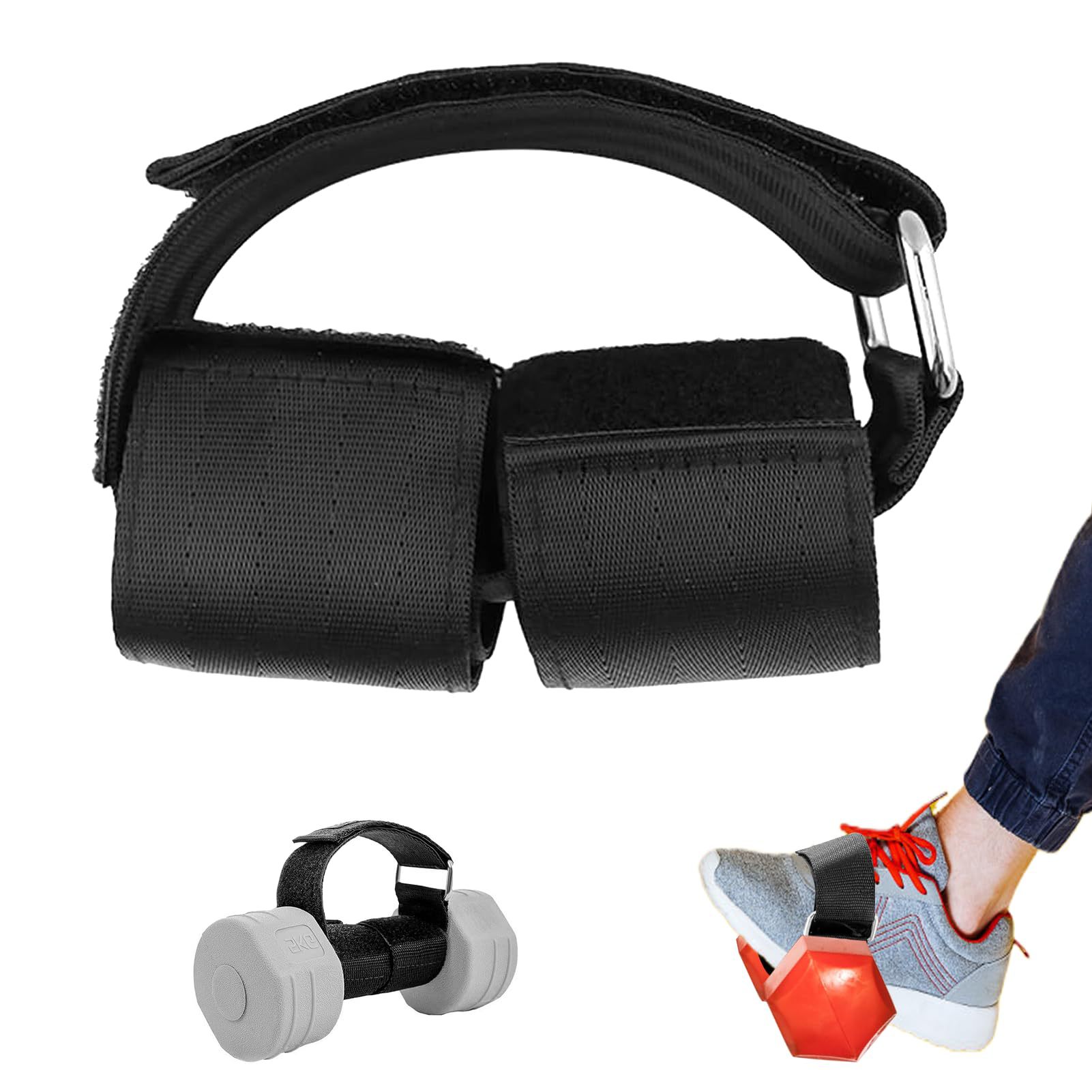 Adjustable Ankle Dumbbell Straps For Resistance Training