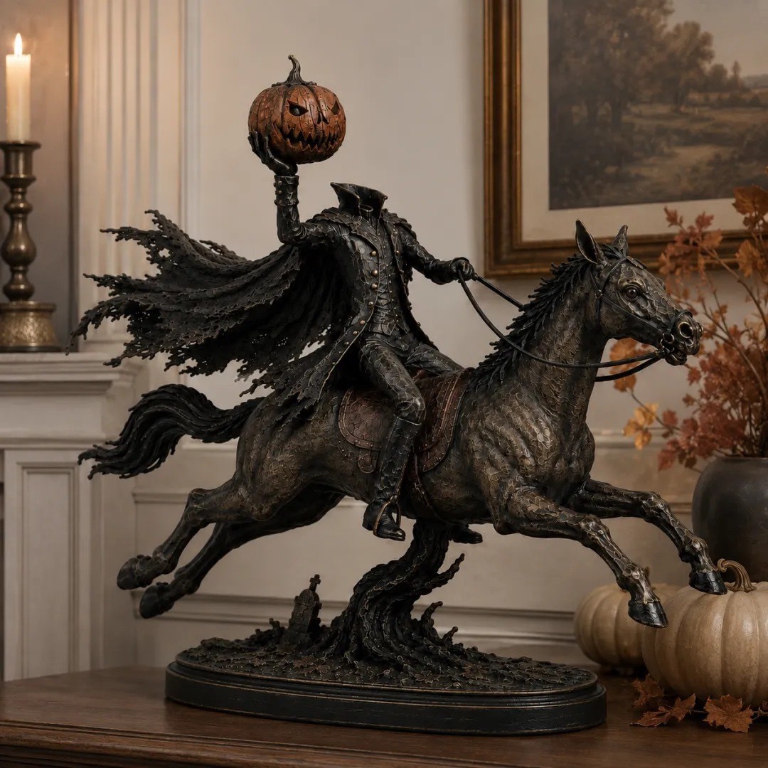 Headless Horseman Statue Ornament, picture 3 of 4