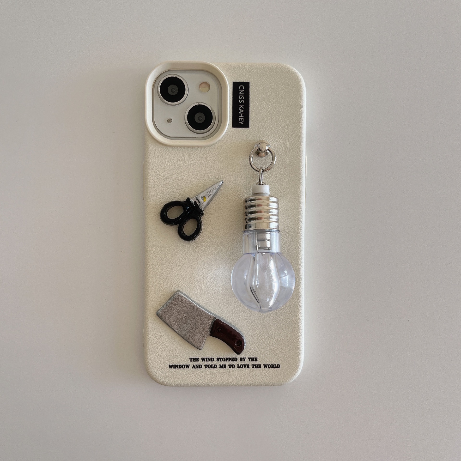 Trendy Cool And Creative Silver Phone Case With A Unique Style