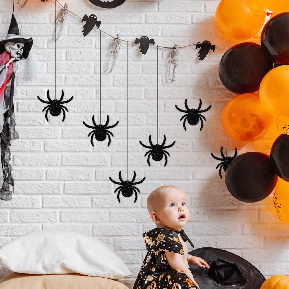 Halloween decoration bat hanging flag (pattern hanging flag)