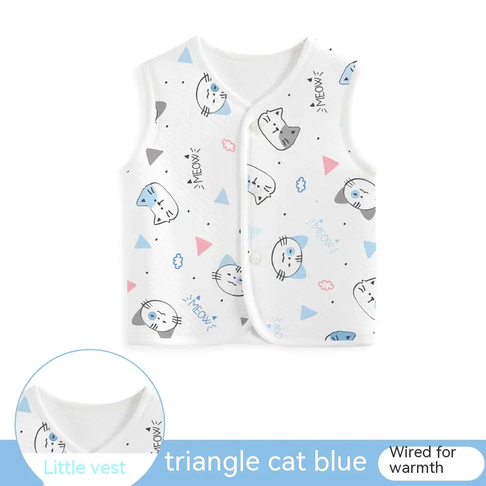 Children's Cotton Vest Spring And Autumn Outer Wear Thin