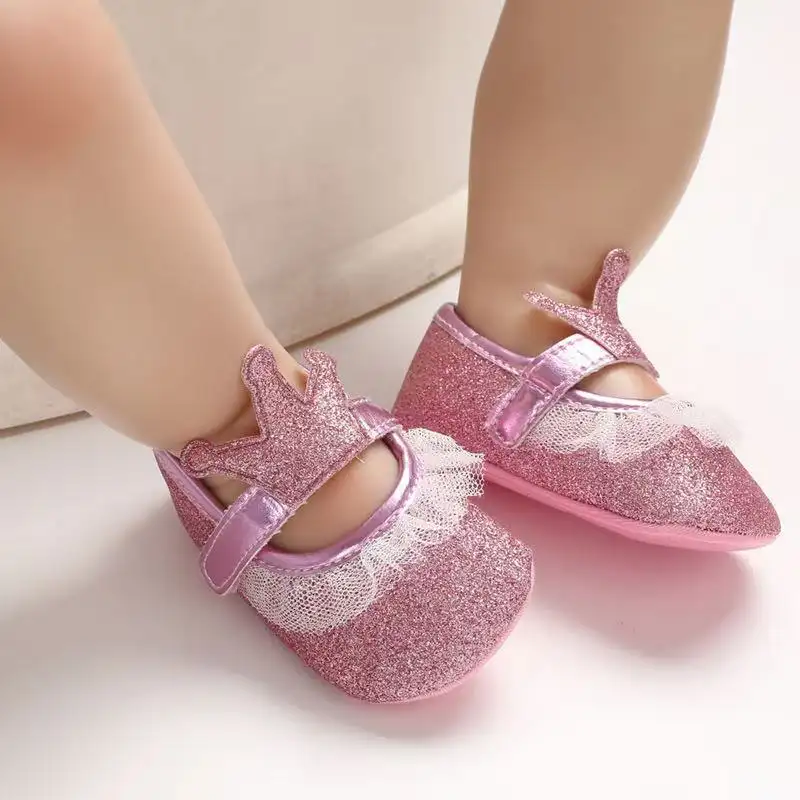 Infant And Toddler SpringSummer Sequin Soft-Soled Non-Slip Durable Shoes