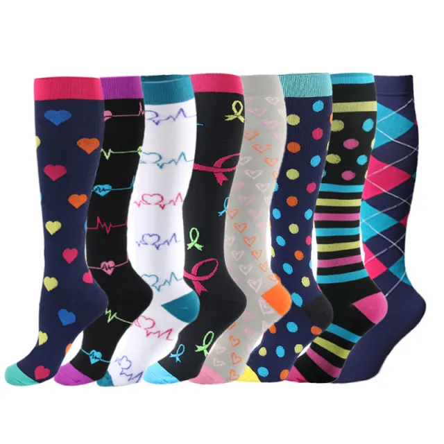 Sports Cycling Compression Socks Calf Compression Socks 8 Pairs 2 S M - Shop at LoveMi