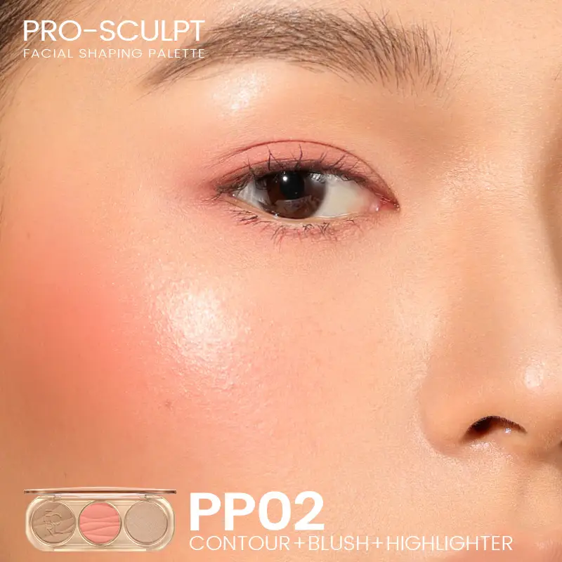 Women's Universal Highlight Repair Blush Trio Blusher