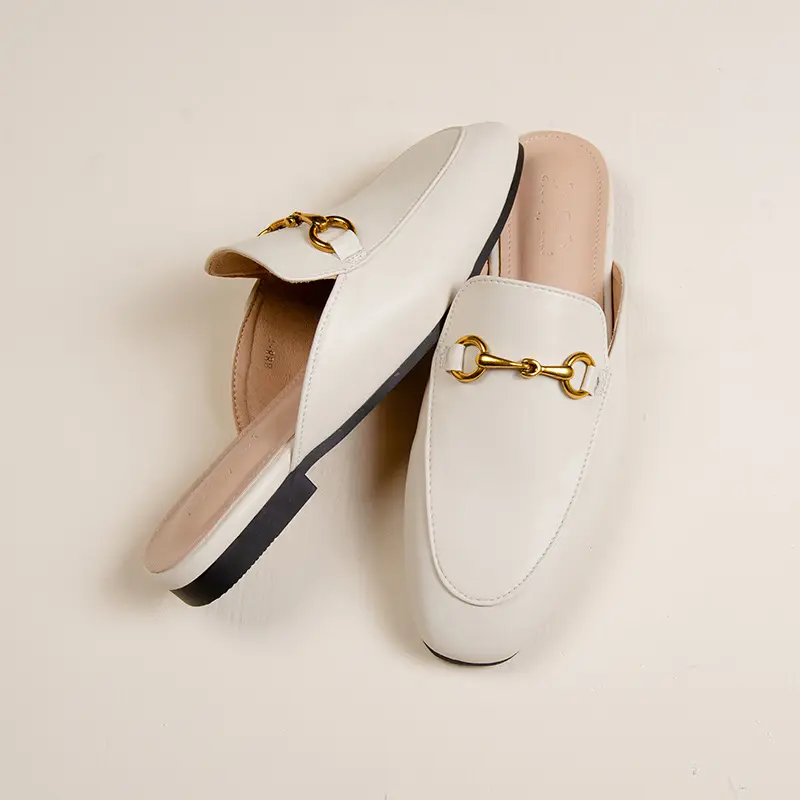 Baotou Slippers Womens Flat-soled Lazy Shoes
