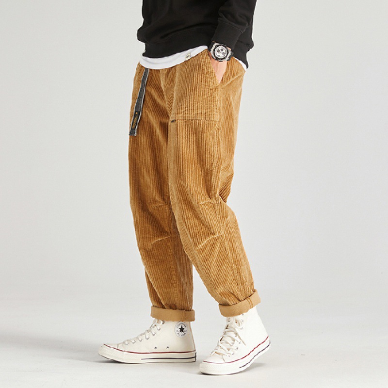 New Japanese-style Retro Men's Loose Casual Pants