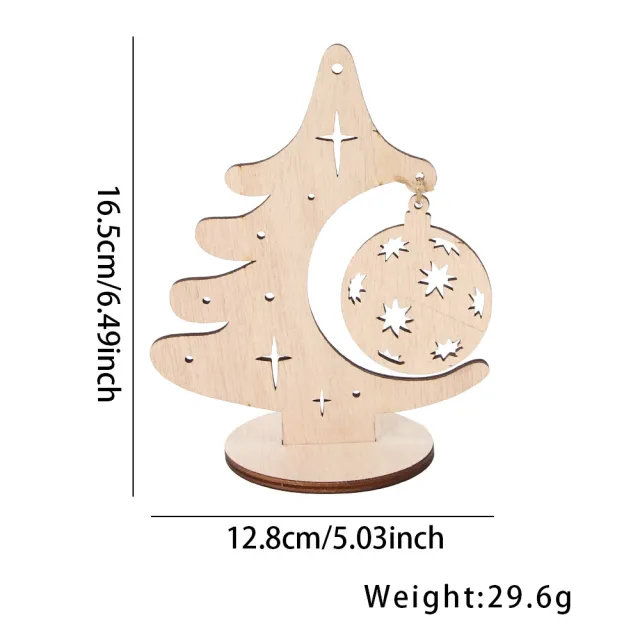DIY Christmas Tree Hollow Hanging Decoration Table Holiday Party Christmas Ball Type B - Shop at LoveMi