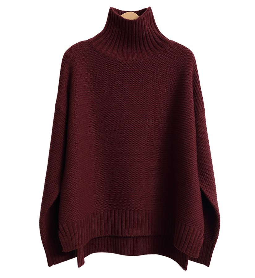 Cashmere Turtleneck Knitted Bottoming Sweater