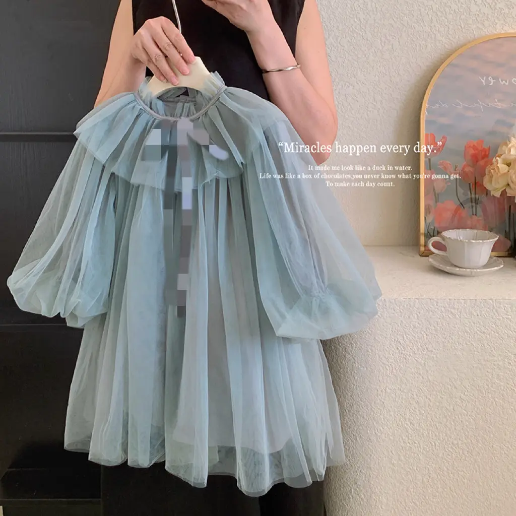 Girls Dress Bow-tie Princess