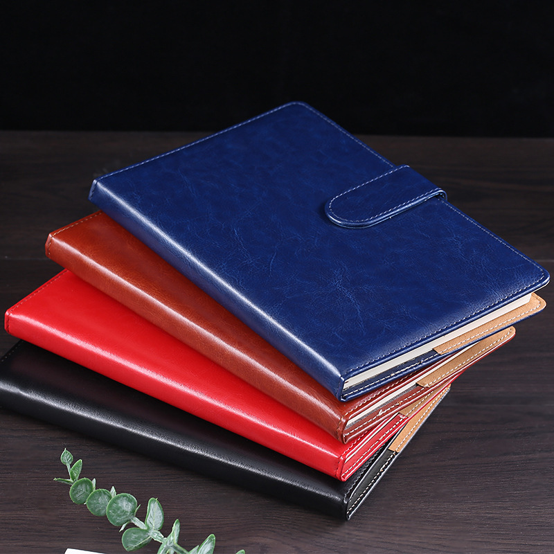 A5 Buckle Business Loose Spiral Notebook 7