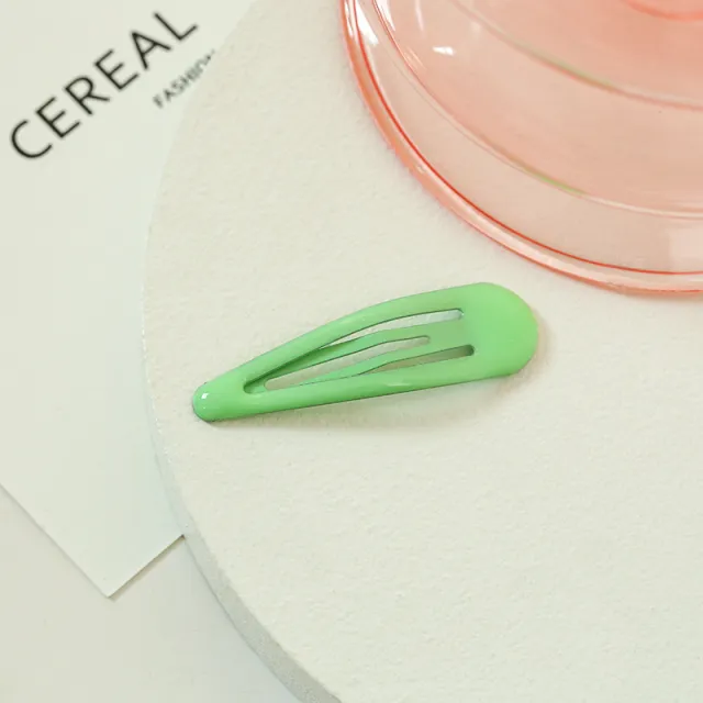 Drop shaped Clip Paint Epoxy Female BB Clip Headdress Hairpin No.11 - Shop at LoveMi
