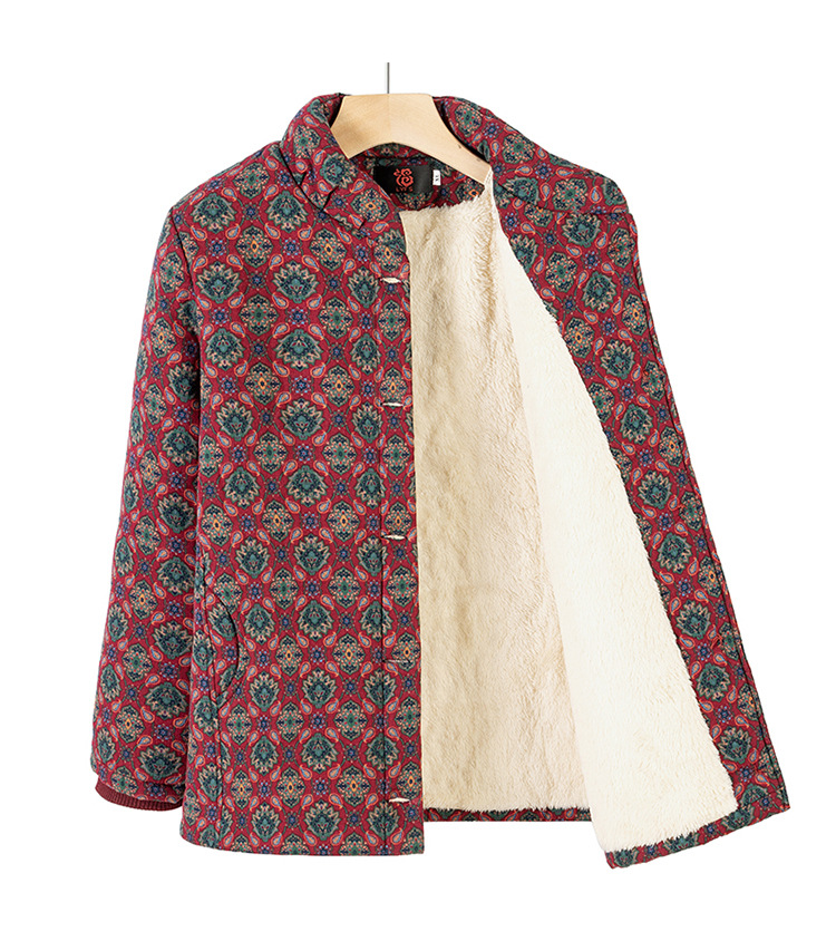 Thickened Cotton Coat Front