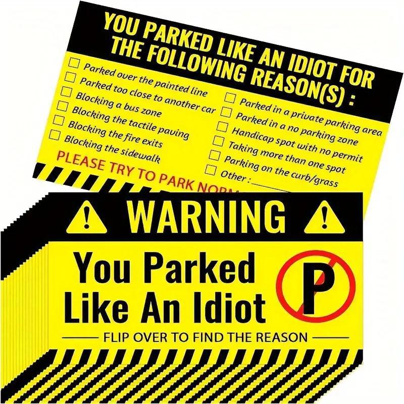 Title 7, 50 Bad Parking Card Bad Tags Interesting Card T...