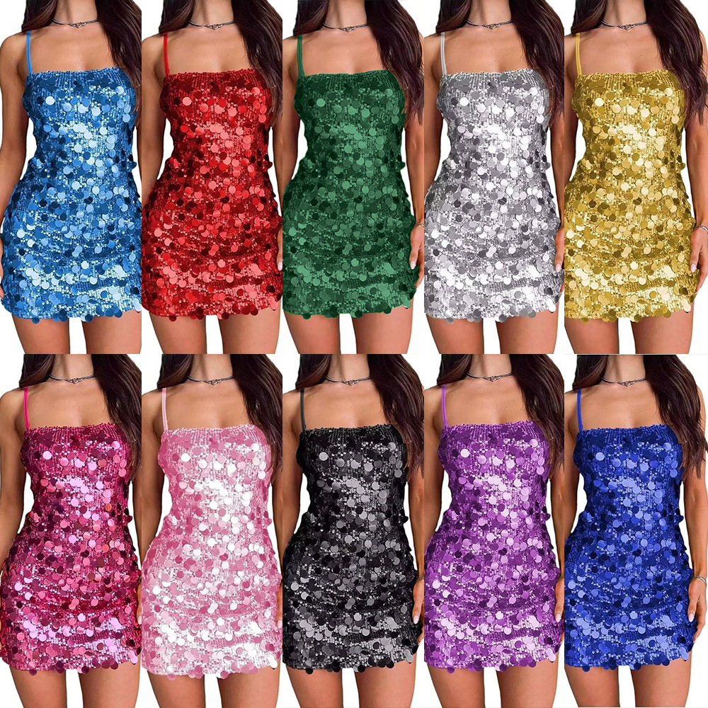 Banquet Party Ball Gals Backless Short Sheath Dress