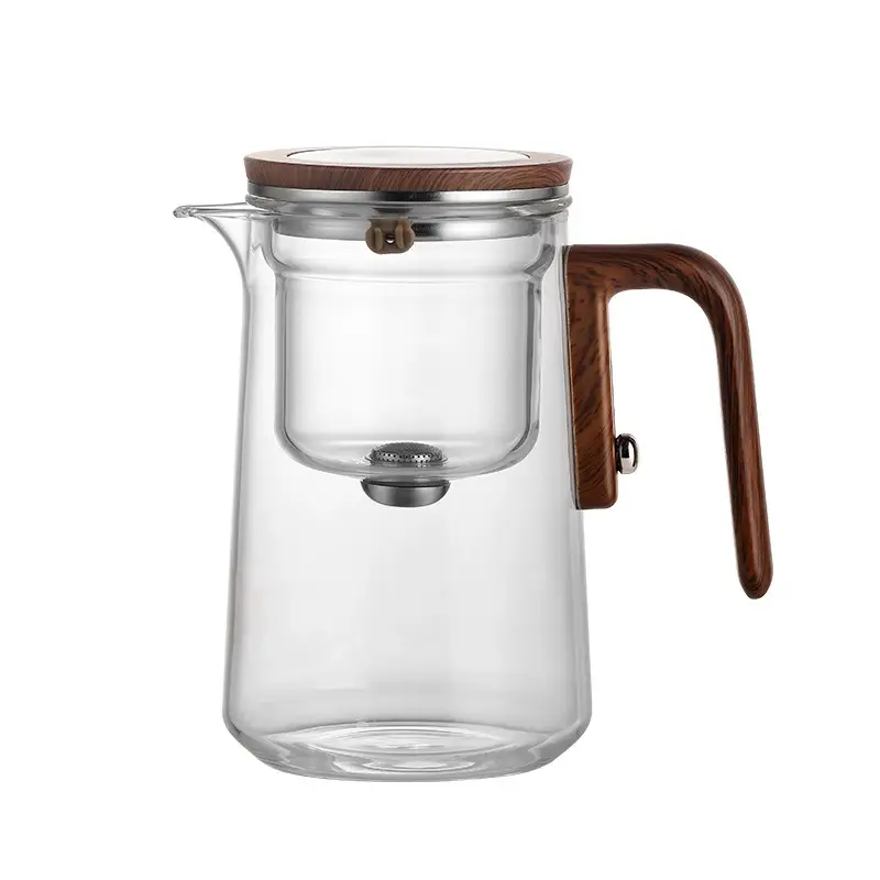 Rodless Teapot Tea And Water Separation Glass Liner Magnetic Suction