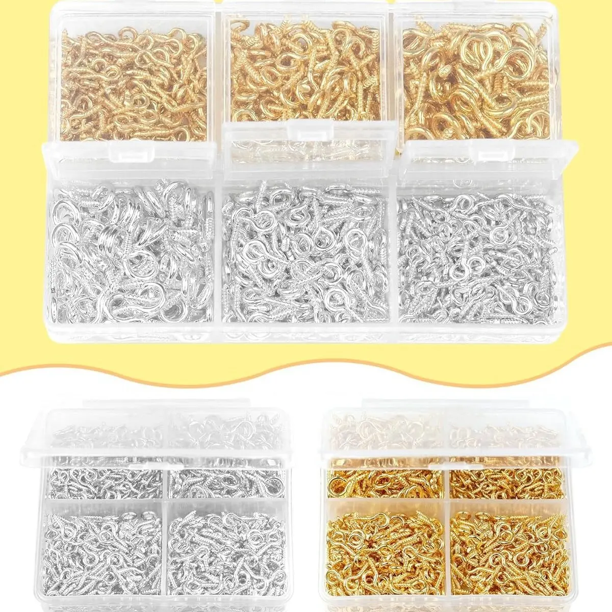 Threaded Tack Nails Handmade Jewelry