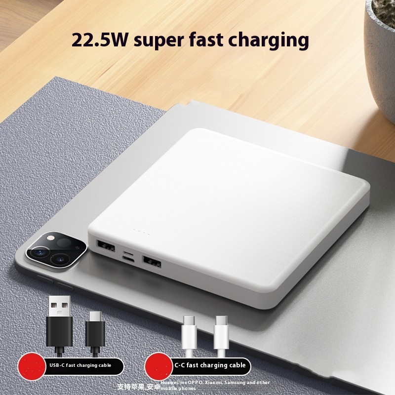 White 22.5W Fast Charge