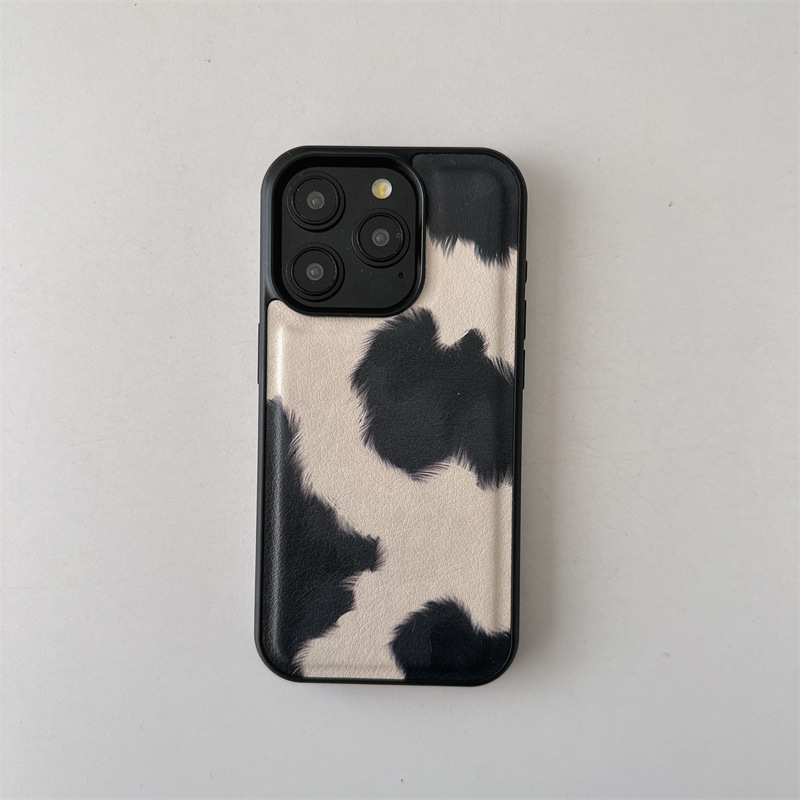 Black And White Animal Pattern Phone Case All-inclusive Drop-resistant - Image 2
