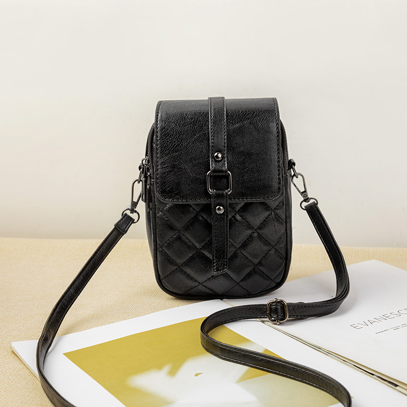 Women's Retro Crossbody Fashion One Shoulder Phone Bag - Image 6