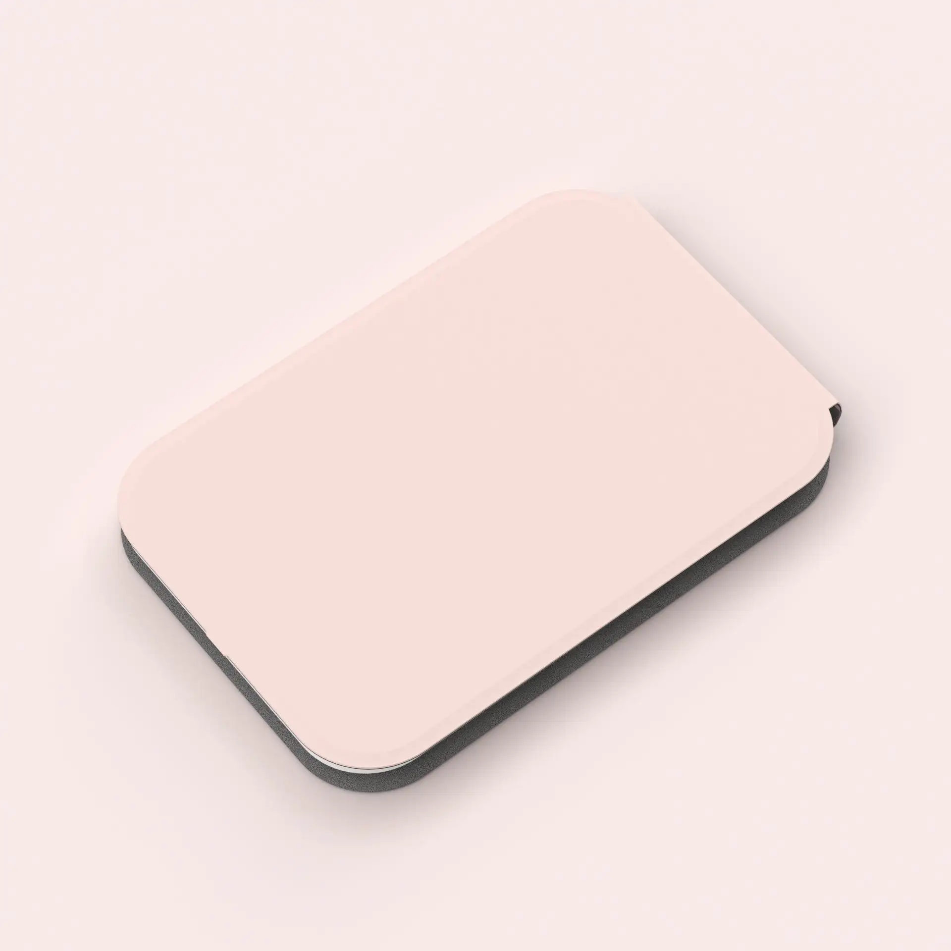 Leather-case Portable LED Folding Makeup Mirror