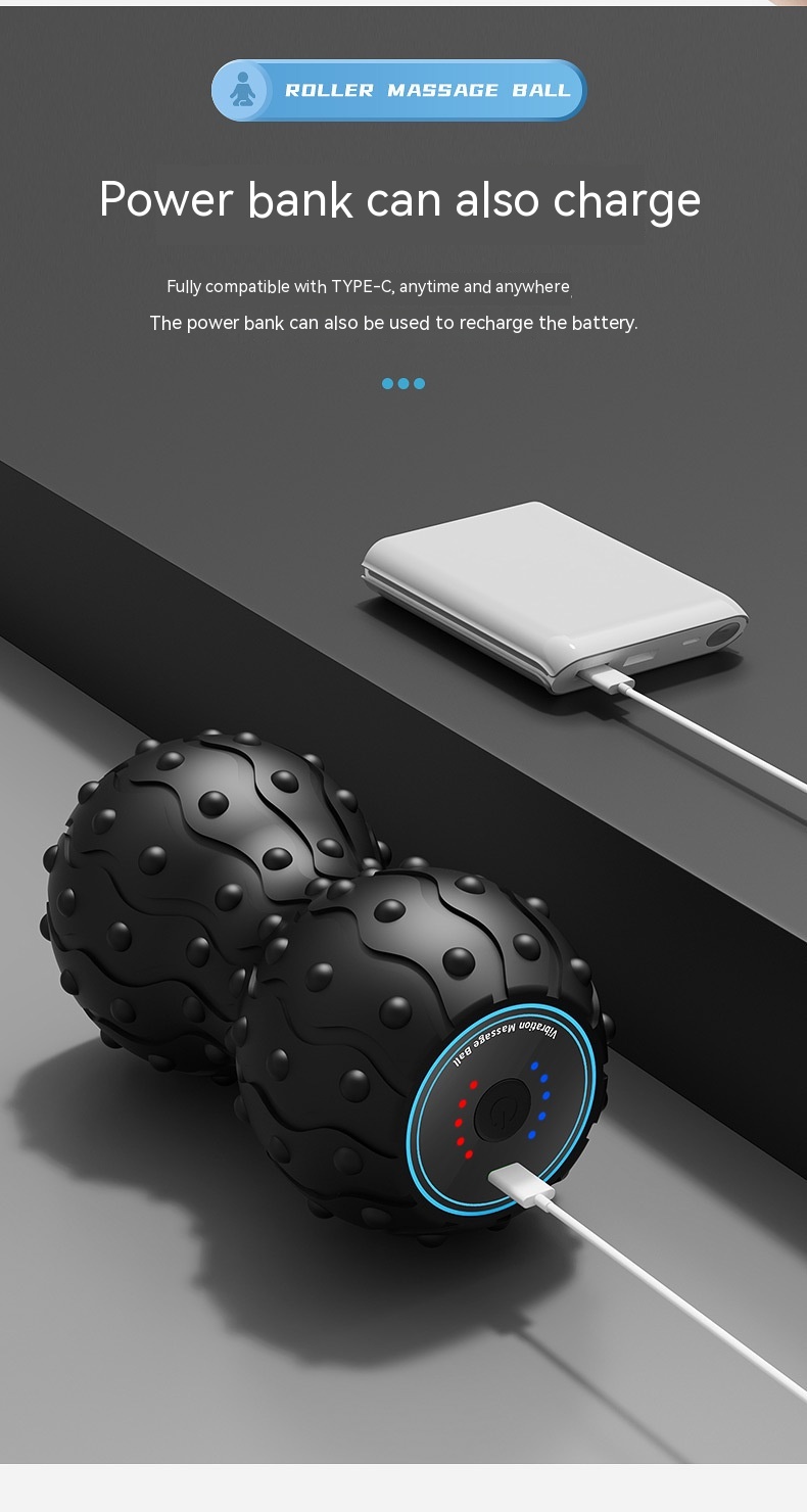 Peanut Massage Ball Shoulder And Neck Muscle Running Relaxation Massage Ball Foot Leg Fitness 10