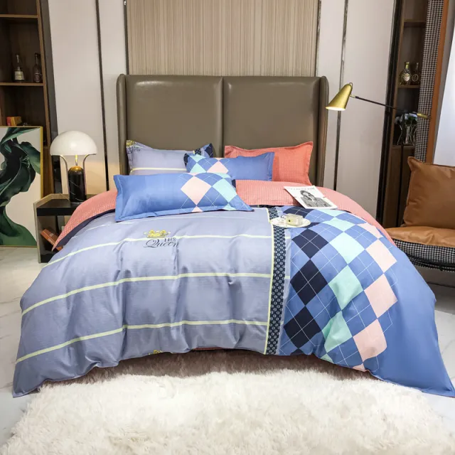 Cashmere Four piece Brushed Quilt Cover Sheets Prance - Shop at LoveMi