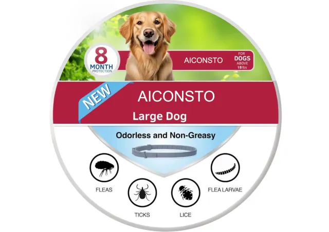 Pet Cat Dog Pet Insect Repellent Collar Boxed Big Dog 70Cm - Shop at LoveMi